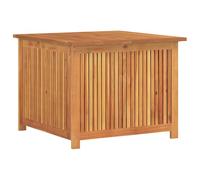 vidaXL Garden Storage Box Outdoor Storage Bench Blanket Box Solid Wood Acacia