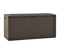 vidaXL Garden Storage Box Brown 116x44x55cm