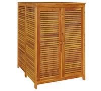 vidaXL Garden Storage Box 70x87x104 cm Solid Wood Acacia, Brown