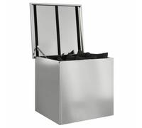 Outdoor Storage Box Steel Garden Solution Terrace Organizer Urban Style vidaXL