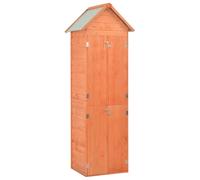 Garden Storage Shed 71x60x21cm Wood Outdoor Patio Tool Cabinet Unit vidaXL