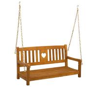vidaXL Garden Swing Bench 2 -Seater 110 x 56 x 58 cm Solid Acacia Wood