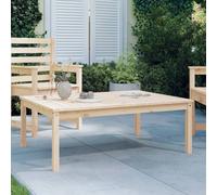 vidaXL Garden Table 121x82.5x45 cm Solid Wood Pine