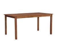 vidaXL Garden Table 150x90x74 cm Solid Acacia Wood 01 UK HOT