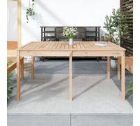 vidaXL Garden Table 159.5x82.5x76 cm Solid Wood Pine UK HOT