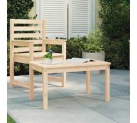 Vidaxl Garden Table 82.5X50.5X45 Cm Solid Wood Pine