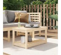 vidaXL Garden Table 82.5x50.5x45 cm Solid Wood Pine