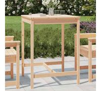 vidaXL Garden Table 82.5x82.5x110 cm Solid Wood Pine UK HOT