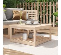 vidaXL Garden Table 82.5x82.5x45 cm Solid Wood Pine