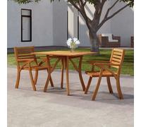 Garden Table Outdoor Coffee Table Wooden Dining Table Solid Wood Acacia vidaXL