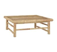 vidaXL Garden Table 65x65x30 cm Bamboo, Brown