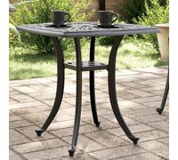 Garden Table Outdoor Dining Table Balcony Side Table Cast Aluminium vidaXL