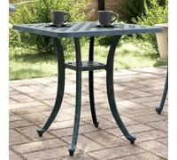 Garden Table Outdoor Dining Table Balcony Side Table Cast Aluminium vidaXL