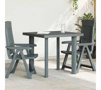 vidaXL Garden Table Green 80x75x72 cm Plastic