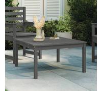 vidaXL Garden Table Grey 82.5x82.5x45 cm Solid Wood Pine