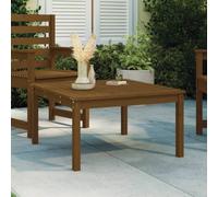 vidaXL Garden Table Honey Brown 82.5x82.5x45 cm Solid Wood Pine