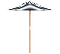 vidaXL Parasol for Children with Wooden Pole Diameter 120 x 140 cm