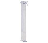 Vidaxl Garden Water Column 100 Cm Stainless Steel Square