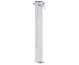 vidaXL Garden water column, 100 cm, stainless steel, square, SKU: 364499 Silver
