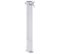 vidaXL Garden Water Column 80 cm Stainless Steel Square