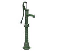 vidaXL Garden Water Pump with Stand Cast Iron Green Farm Irrigation Ornament