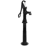 vidaXL Garden Water Pump with Stand Cast Iron Hand Well Shallow Irrigation