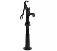 vidaXL Garden Water Pump with Stand Cast Iron Hand Well Shallow Irrigation