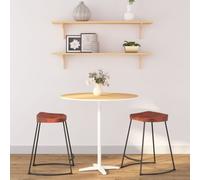 (Brown, 45 x 38 x 53 cm) vidaXL Gavin Bar Stools Dining Room Chair Seat Stool Solid Mango Wood 2 pcs