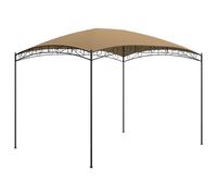 vidaXL Gazebo 3x4x2.65 m Taupe 180 g/m² Garden Canopy Shelter Party Tent Shade