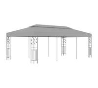 vidaXL Gazebo 3x6 m Anthracite