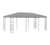 vidaXL Gazebo 3x6 m Anthracite Fabric