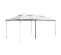 vidaXL Gazebo 600X298X270cm White 180G/M², White