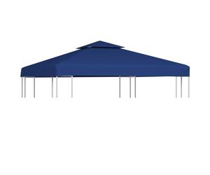 vidaXL Gazebo Cover Replacement 310g/m² Dark Blue 3x3m Waterproof Canopy Top