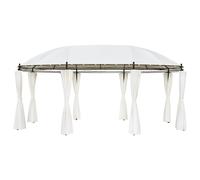 vidaXL Gazebo Cream White 530x350x265 cm