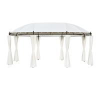 vidaXL Gazebo Cream White 530x350x265cm Garden Marquee Canopy Pavilion Tent