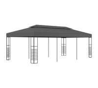 Garden Furniture Set Gazebo Marquee 3x6 m Anthracite