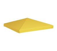 vidaXL Gazebo Top Cover 270 g/m² 3x3 m Yellow Garden Patio Replacement Canopy