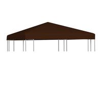vidaXL Gazebo Top Cover 310 g/m² 3x3 m Brown