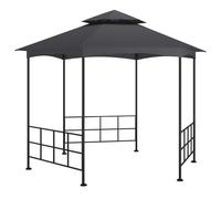 vidaXL Gazebo with Sidewalls 3.1x2.7 m Anthracite Garden Pavilion Shelter Tent