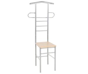vidaXL Gentleman's Valet Chairs 2 pcs Metal
