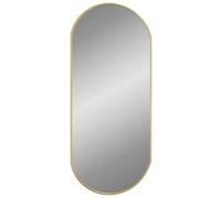 (gold, 70 x 30 cm) vidaXL Wall Mirror Oval Hall Vanity Toilet Hanging Mirror Multi Colours/Sizes