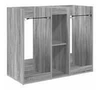 vidaXL Golf Cabinet Plain Grey Sonoma 102 x 45 x 85.5 cm, Spacious Golf Cabinet, Modern Style, Practical Shelf, Cool Indoor Furniture, Ideal for Garage