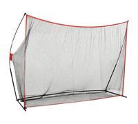 vidaXL Golf Hitting Net Metal Outdoor Terrace Patio Golf Training Practice Net
