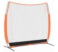 vidaXL Golf Practice Net Training Aid Outdoor Garden Training Rocking Training Target Portable Ball Target