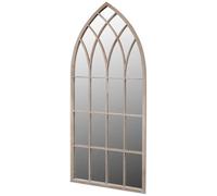 vidaXL Gothic Arch Garden Mirror 50x115cm Light Garden Home Window Illusion