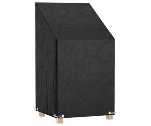 Vidaxl Graden Chair Cover 8 Eyelets 65X65X80/120 Cm Polyethylene