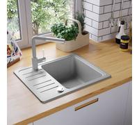 Granite Kitchen Sink Single Basin Grey