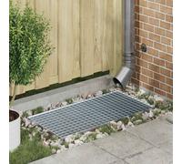 vidaXL Grating Silver 80 x 40 x 2 cm Hot-Dip Galvanised Steel