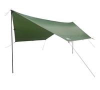 vidaXL Green Camping Tarp 430x380x210cm - Waterproof Wind Resistant Polyester Oxford Cover with PU Coating for Outdoors