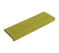 vidaXL Carpet Stair Treads Stair Mat Stair Step Protector Rug 15 pcs Green